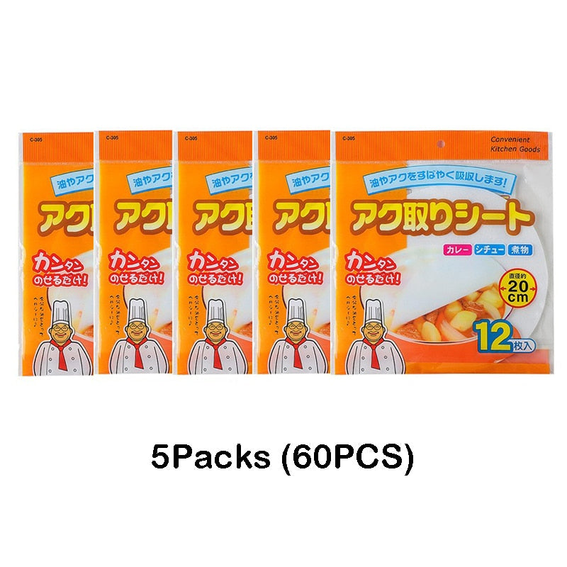 Papier alimentaire 60 pièces : Protégez vos aliments avec un emballage alimentaire de qualité